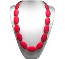 Red Anastasia Collection By Jelly Sili Beads Teething Necklaces