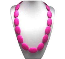 Violet Red Anastasia Collection By Jelly Sili Beads Teething Necklaces