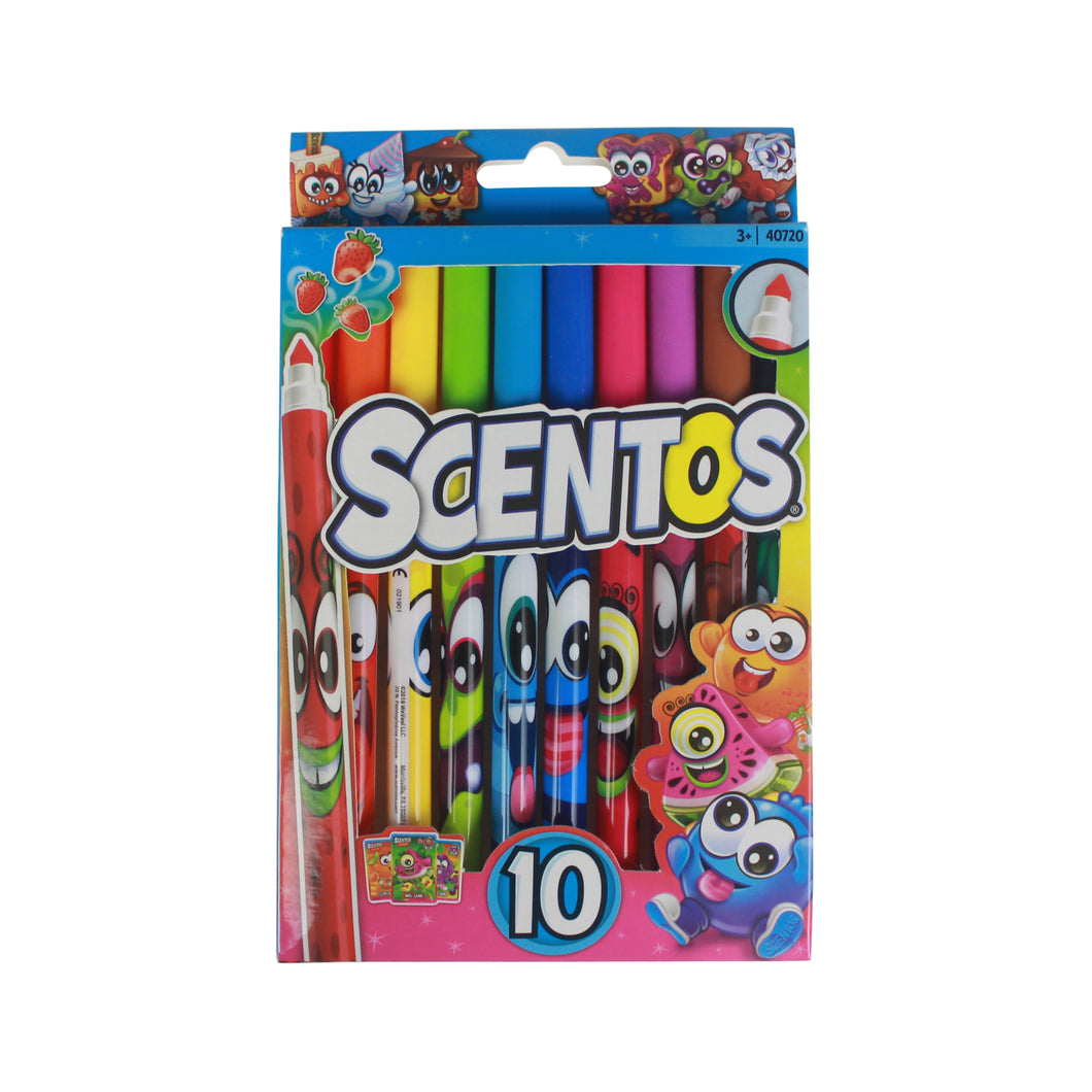 Scented Fine Line Markers 10 pack