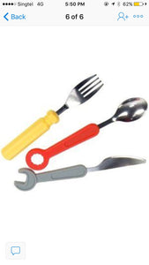 Tool-Like Dinnerware Cutlery Set